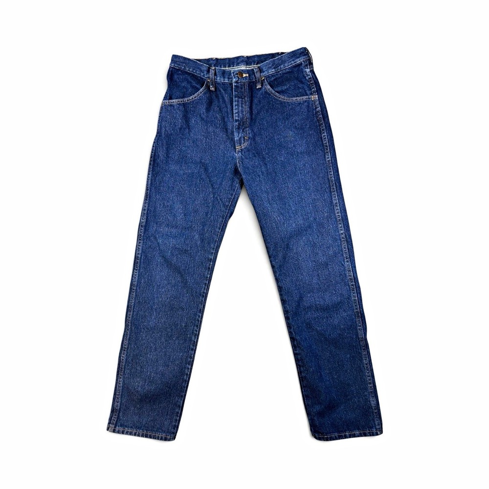 Levi's Men's Blue Denim Straight Leg Jeans Regular Fit Medium Wash Cotton